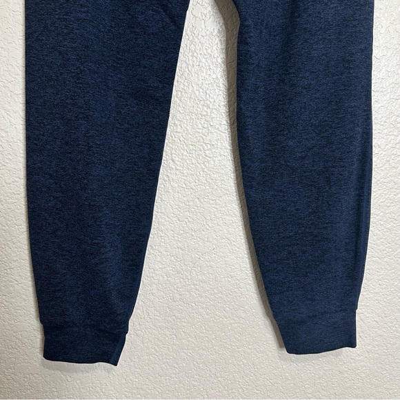 Vouri Athleisure Navy Blue Marled Stretchy Knit Yoga Jogger Pants, Size XS - Picture 9 of 11